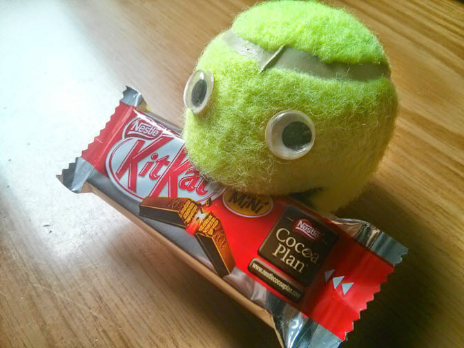 Ball-kun_testet_Android_KitKat